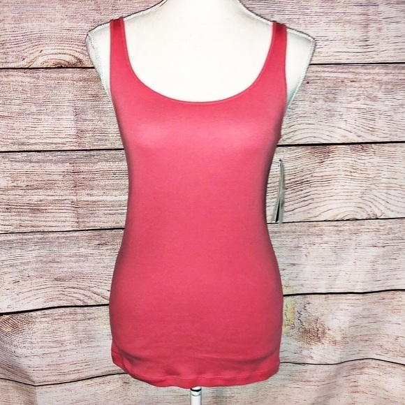 NWT Eileen Fisher Peony Signature Tank Top  Size S - Picture 1 of 8